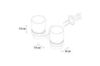Подстаканник FIXSEN Europa двойной (FX-21807)
